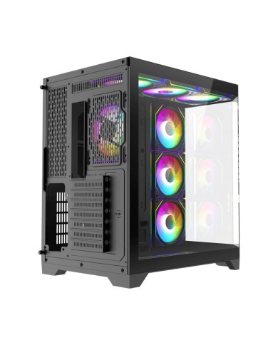 CAJA ORDENADOR GAMING HYPE-A BLACK CAJA ORDENADOR GAMING HYPE-A BLACK