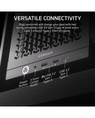 CAJA ORDENADOR GAMING CORSAIR FRAME 4000D CRISTAL TEMPLADO BLACK