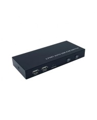CONMUTADOR KVM AISENS 2PC HDMI