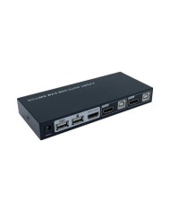 CONMUTADOR KVM AISENS 2PC HDMI