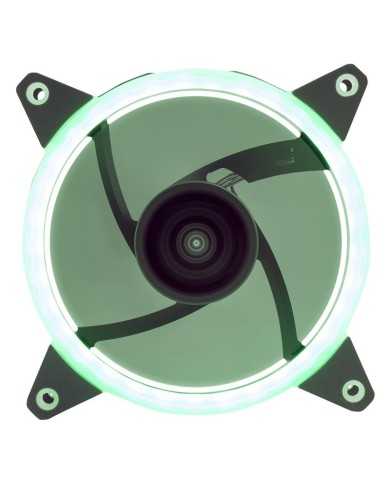VENTILADOR 12CM UNYKACH CANDY 20 ADICIONAL CHASIS GREEN RING LED VENTILADOR 12CM UNYKACH CANDY 20 ADICIONAL CHASIS GREEN RING LED