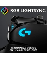 RATON LOGITECH G502 HERO OPTICO USB GAMING BLACK