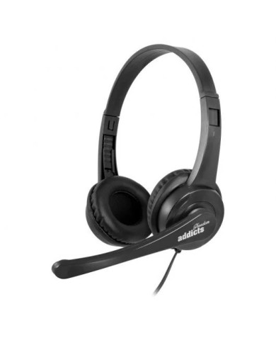 AURICULARES + MICROFONO NGS VOX505 USB BLACK
