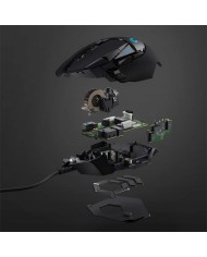 RATON LOGITECH G502 HERO OPTICO USB GAMING BLACK