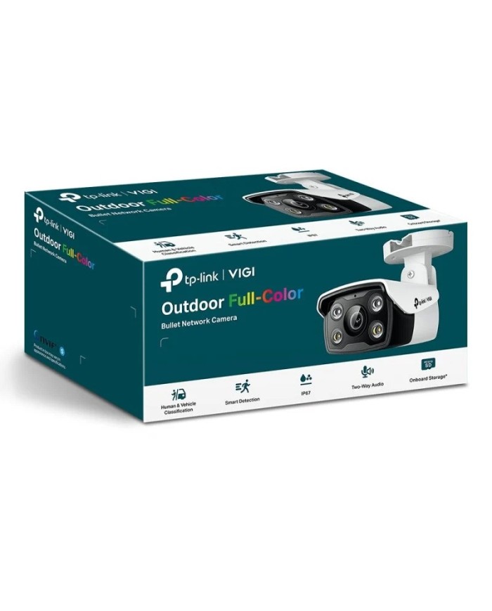 CAMARA IP TP-LINK VIGI BULLET EXTERIOR MICROSD 3MP 4MM IR 30M IP67 POE CAMARA IP TP-LINK VIGI BULLET EXTERIOR MICROSD 3MP 4MM IR 30M IP67 POE