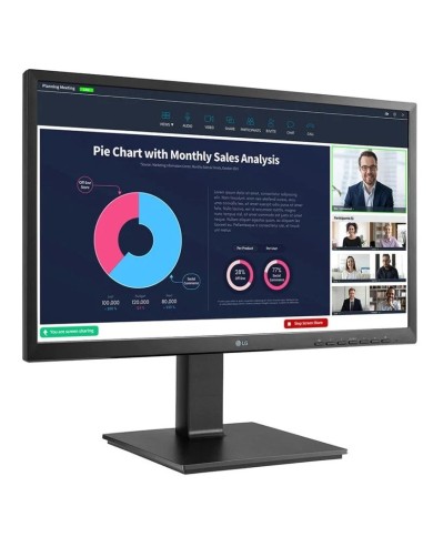 MONITOR PROFESIONAL LG 24BP75CP-B 24IPS ERGONOMICO MULTIMEDIA WEBCAM HDMI DP USB-C