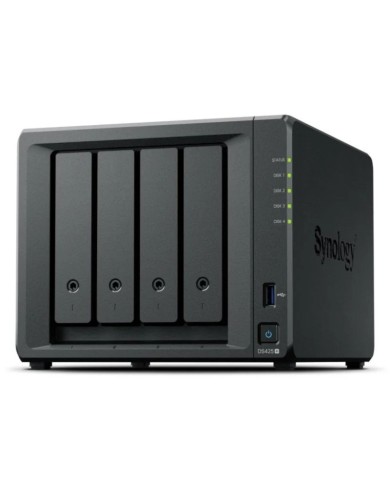 UNIDAD NAS SYNOLOGY DS425+ 4 HDD/SSD DISKSTATION CPU 2.7GHZ 2GB BLACK
