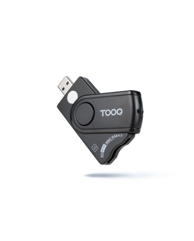 LECTOR DE TARJETAS DNIE TOOQ TQR-3012B DNI SIM SD SF USB-A BLACK LECTOR DE TARJETAS DNIE TOOQ TQR-3012B DNI SIM SD SF USB-A BLACK
