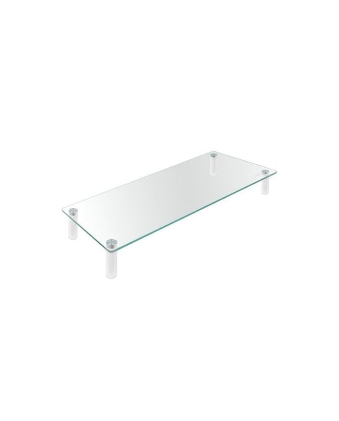 SOPORTE TOOQ SOBREMESA ELEVADOR PARA MONITOR/NOTEBOOK CRISTAL 20KG BLACK SOPORTE TOOQ SOBREMESA ELEVADOR PARA MONITOR/NOTEBOOK CRISTAL 20KG BLACK