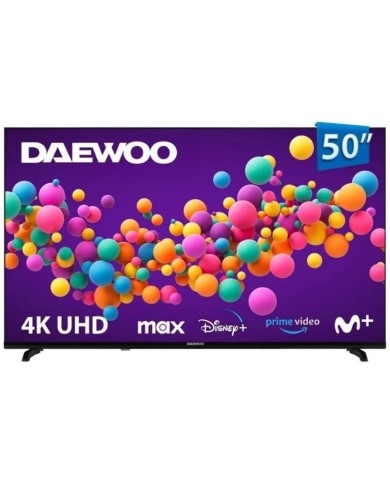 TELEVISOR DAEWOO 50 QLED UHD 4K USB SMART TV WIFI BLUETOOTH HOTEL