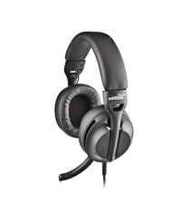 AURICULARES + MICROFONO NGS VOX805 USB-A/C BLACK