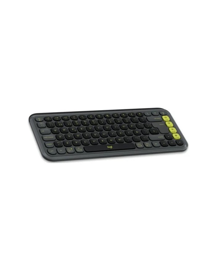 TECLADO + RATON LOGITECH POP ICON WIRELESS BLACK/GREEN TECLADO + RATON LOGITECH POP ICON WIRELESS BLACK/GREEN