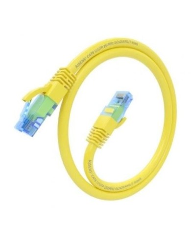 CABLE DE RED CAT.6 UTP 0.3M AISENS YELLOW