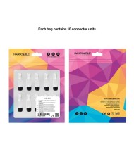 CONECTOR BOLSA 10UD RJ45 NANOCABLE CAT6A UTP AUTOCRIMPABLE