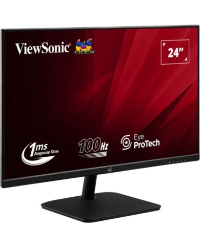 MONITOR VIEWSONIC 24 IPS 100HZ 1MS SLIM FRAME HDMI VGA EYE PROTECH 3YR GAR