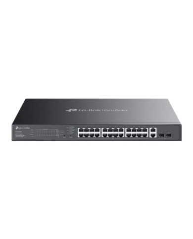 SWITCH TP-LINK GIGABIT 28 PUERTOS 2XSFP SEMIGESTIONABLE POE+ SWITCH TP-LINK GIGABIT 28 PUERTOS 2XSFP SEMIGESTIONABLE POE+