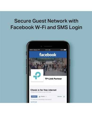 ACCESS POINT TP-LINK EAP115 WIFI MONTAJE PARED