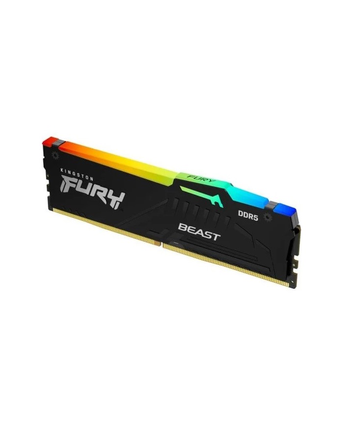 MEMORIA RAM 16GB KINGSTON DDR5 6000MHZ FURY BEAST RGB EXPO CL30 1.4V