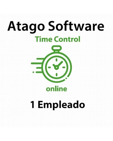 TIME CONTROL DE PRESENCIA ATAGO EN LA NUBE 1 EMPLEADO ( ANUAL )