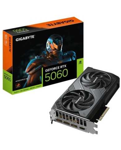 TARJETA DE VIDEO NVIDIA GIGABYTE RTX5060 WINDFORCE  8GB GDDR7 PCIE 5.0