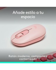 RATON LOGITECH POP MOUSE WIRELESS BLUETOOTH ROSE