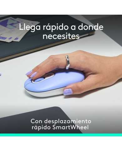 RATON LOGITECH POP MOUSE WIRELESS BLUETOOTH PURPLE