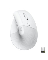 RATON LOGITECH LIFT VERTICAL WIRELESS ERGONOMIC 4000DPI 6 BOTONES WHITE