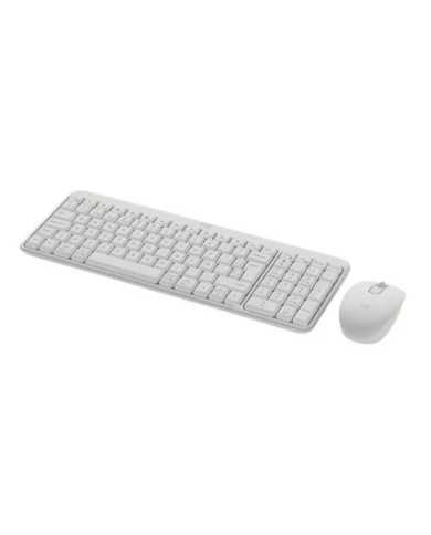TECLADO + RATON LOGITECH MK250 WIRELESS WHITE