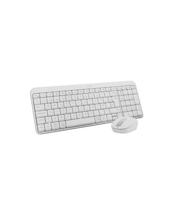 TECLADO + RATON LOGITECH MK250 WIRELESS WHITE