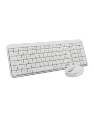 TECLADO + RATON LOGITECH MK250 WIRELESS WHITE