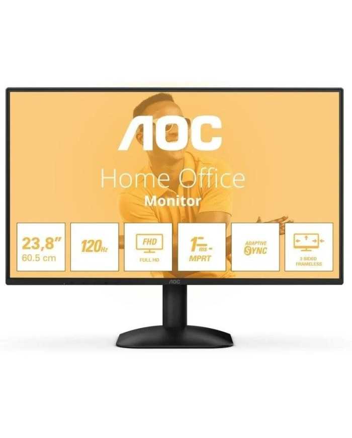 MONITOR AOC 24 IPS 100HZ VGA HDMI BLACK