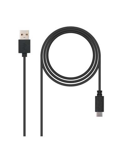 CABLE USB 3A TIPO USB-CM-AM NEGRO 1M NANOCABLE CABLE USB 3A TIPO USB-CM-AM NEGRO 1M NANOCABLE