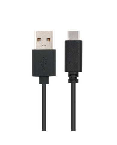 CABLE USB 3A TIPO USB-CM-AM NEGRO 1M NANOCABLE CABLE USB 3A TIPO USB-CM-AM NEGRO 1M NANOCABLE