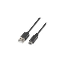 CABLE USB 3A TIPO USB-CM-AM NEGRO 1M NANOCABLE CABLE USB 3A TIPO USB-CM-AM NEGRO 1M NANOCABLE