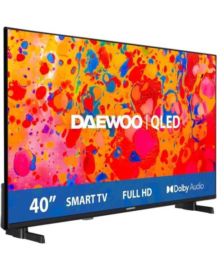 TELEVISOR DAEWOO 40 QLED FHD USB SMART TV WIFI VIDAA BLUETOOTH HOTEL