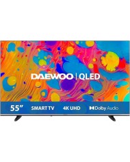 TELEVISOR DAEWOO 55 QLED 4K UHD USB SMART TV ANDROID WIFI HOTEL