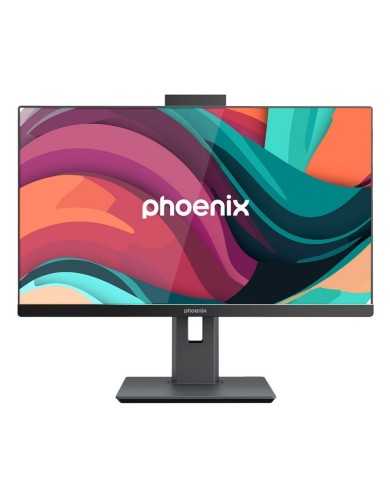 ORDENADOR PHOENIX AIO 24 I7 12700K/8GB DDR5/SSD500GB/WIFI/WEBCAM/ERGO BLACK