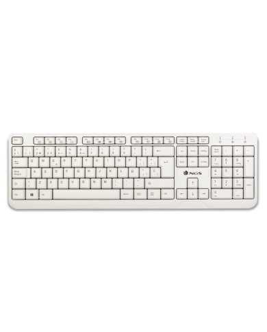 TECLADO NGS SPIKE USB WHITE