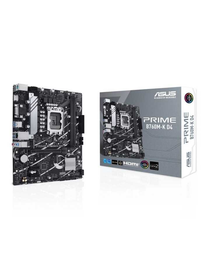 PLACA BASE ASUS PRIME B760-K D4 MATX 2XDDR4 HDMI VGA