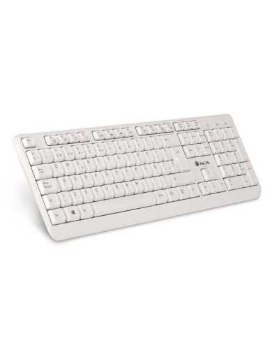 TECLADO NGS SPIKE USB WHITE