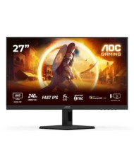 MONITOR GAMING AOC 27 IPS QHD 260HZ  ERGONOMICO MULTIMEDIA HDMI DISPLAYPORT BLACK