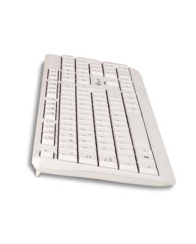 TECLADO NGS SPIKE USB WHITE