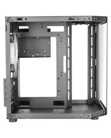 CAJA ORDENADOR GAMING MARS GAMING MC-3TLITE CRISTAL TEMPLADO BLACK