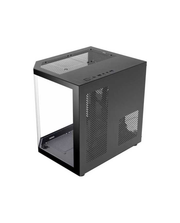 CAJA ORDENADOR GAMING MARS GAMING MC-3TLITE CRISTAL TEMPLADO BLACK