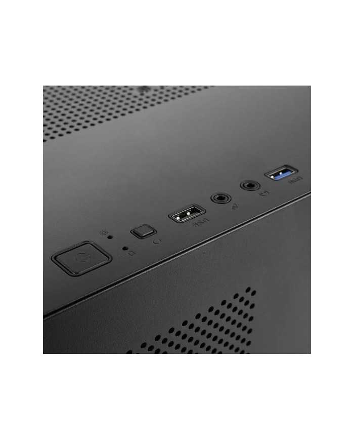 CAJA ORDENADOR GAMING MARS GAMING MC-3TLITE CRISTAL TEMPLADO BLACK