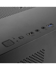 CAJA ORDENADOR GAMING MARS GAMING MC-3TLITE CRISTAL TEMPLADO BLACK