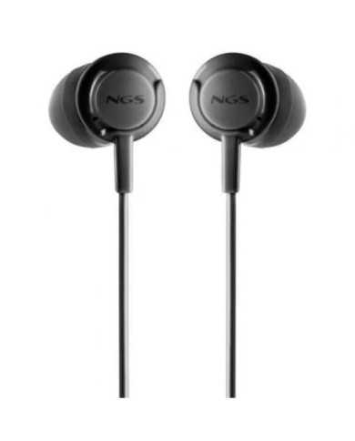 AURICULARES + MICROFONO NGS CROSS STEP IN EAR USB-C BLACK