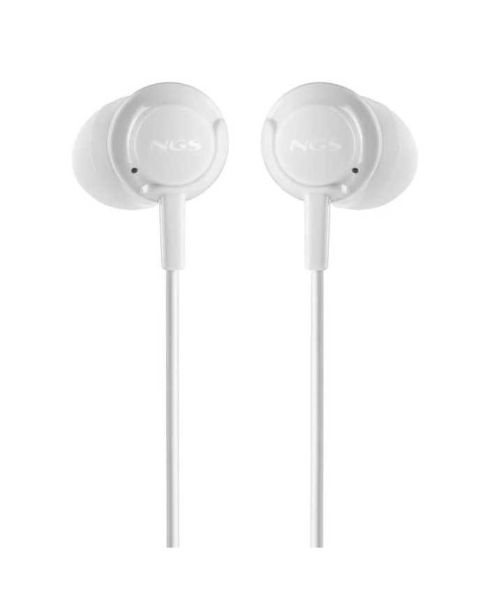 AURICULARES + MICROFONO NGS DRIFT IN EAR JACK 3,5MM WHITE