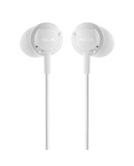 AURICULARES + MICROFONO NGS DRIFT IN EAR JACK 3,5MM WHITE