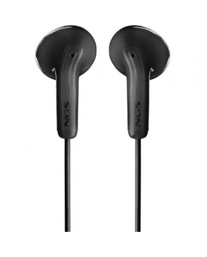 AURICULARES + MICROFONO NGS DRIFT IN EAR JACK 3,5MM BLACK
